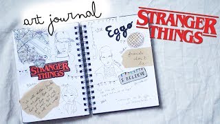 ART JOURNAL - STRANGER THINGS