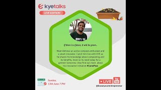 KYE [Live] Talks with Abhinav Apte, Founder of Track Change