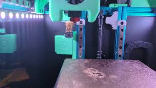 Voron v0.1 disco dance party and servo-mounted nozzle brush