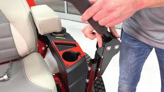 How to Adjust the Ariens® APEX Seat and Steering Levers | Ariens