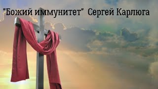 "Божий иммунитет" Сергей Карлюга