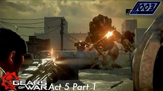 A GIANT BRIDGE TO CROSS - Gears of War Campaign Act 5 (Part 1 of 2)