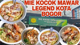 Gokil..Mampu Bertahan Selama 50 Tahun..Soal Rasa Garansi TerEnak‼️Mie Kocok Legend Mawar Bogor⁉️