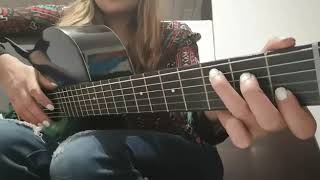 Aprender ritmo de balada sencilla en guitarra