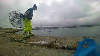 fishing in Ireland dunloire/dun laoghaire  mackerel lobster and  more no music