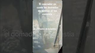 Quien domina a la maquina es el operador