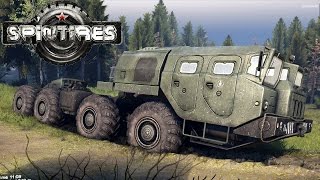 SpinTires : E 7310 8x8 Truck Off Road Driving