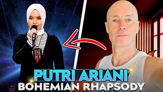 PUTRI ARIANI Smashes 'Bohemian Rhapsody'  REACTION!!