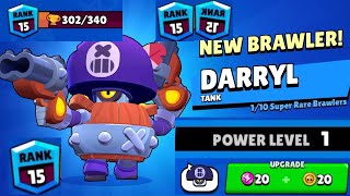 Unlocked Darryl Brawler - RANK 15 in Solo Showdown At Power Level One - Darryl In Solo Showdown