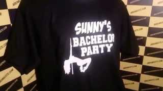 BACHELOR PARTY T SHIRT