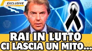 🔴 RAI IN LUTTO : ''MUORE ALL'IMPROVVISO UN MITO DELLA TV... '' FAN IN LACRIME!