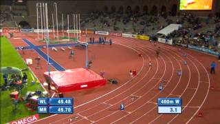 Women's 400m Stockholm IAAF Diamond League 2014