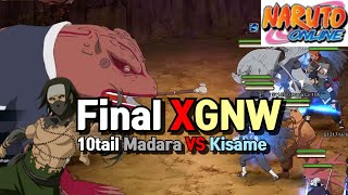 Naruto Online: XGNW Final Battle (10tail madara vs Kisame)