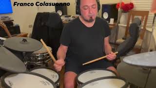 Franco Colasuonno - Numerology - Vintage Jazz Drums Practice 2022 SAX Solo