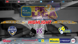 PROLIGA 2022-Highlight Match 14 (Women) Bandung BJB Tandamata vs Jakarta Elektrik PLN