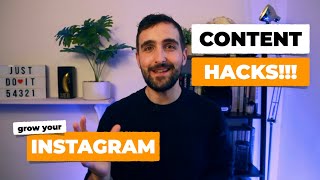 Top 3 Content Creation Hacks [Creating Consistent Instagram Content]