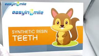 EASYINSMILE Synthetic Resin Teeth Demostration|Acrylic Resin Teeth