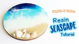 Resin Ocean Seascape│Sophie & Toffee Subscription Box October 2020