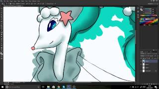 Primarina Speed Drawing! (DIGITAL ART)