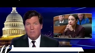 Tucker Carlson HUMILIATES AOC, FACTCHECKS her STUPIDITY!!...😎😎😎