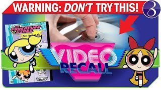 The Powerpuff Girls Unleashed a DVD Computer Virus?! - RECALLED KIDS SHOWS  📼 VIDEO RECALL