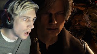 xQc Plays Resident Evil 4 Remake Demo