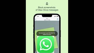 Whatsapp new Updates 2022 | Block screenshot of view once messages