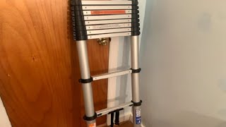 Vauxtech Telescoping Ladder A Frame 8 5FT Aluminum Telescoping Ladder Review, Great ladder