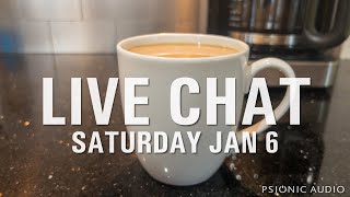 Live Chat | Saturday Jan 6