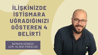 İlişkinizde İstismara Uğradığınızı Gösteren 4 Belirti - Uzm. Klinik Psikolog Berken Gündüz