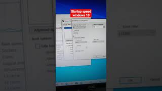 Startup speed windows 10 #shorts