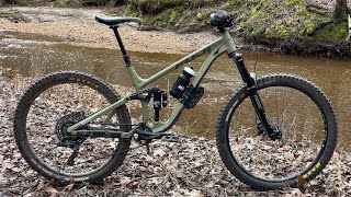 What’s on my Fuji Auric trail bike.