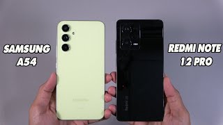 Samsung Galaxy A54 vs Xiaomi Redmi Note 12 Pro | SpeedTest