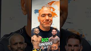 UFC 300 DANA WHITE.