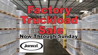 Carefree Spa Jacuzzi 1 Factory Truckload Sales 04242013