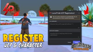 CARA REGISTER AKUN UCP GTA SAMP DISERVER LUNAR PRIDE ROLEPLAY ANDROID/PC !!