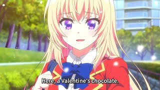 Ichinose gives Valentine's chocolate to Ayanokoji | Classroom of the Elite Season 3 Episode 5