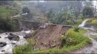 Detik Detik Jembatan Ambruk Di Cianjur Selatan