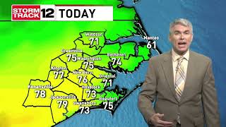 NC Meteorologist Les Still Is Tracking Cooler Temperatures Near The Coast