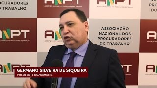 Germano Siqueira - Presidente da Anamatra.