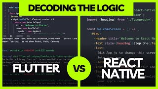 Decoding the Logic: Flutter vs React Native State Management Showdown