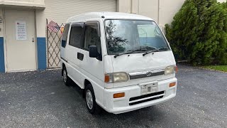 1997 Subaru Sambar Dias 4WD KV4 Mini Van (Walkthrough and Driving)