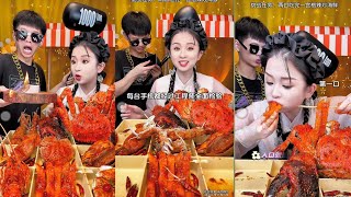 asmr yummy spicy 🔥 food eating challenge  #tiktok#mukbang#viral#asmr#ssoyoung#youtube#shorts#food