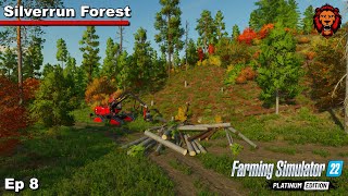 Truck Loads of wood | Silverrun Forest | Farming Simulator 22 - Ep 8