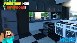 Minecraft pe Furniture Mod ! Minecraft pe Furniture ! MCPE Furniture Mod !