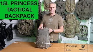 Snigel Princess 15L Tactical Backpack (Snigeldesing Princess ryggsäck).