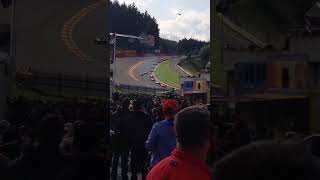 Formula 1 opening lap August 2014 eau rouge