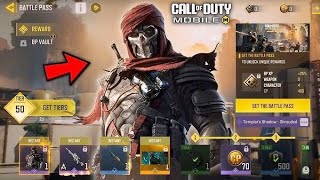 ☠️new "BATTLEPASS DIGITAL DUSK"🤖🤠"TEMPLAR" gameplay Call Of Duty Mobile