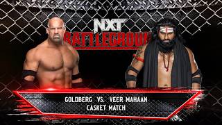 🏴‍☠️Casket Match | Goldberg vs. Veer Mahaan | NXT Battleground