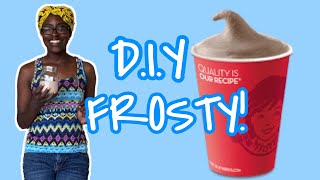 DIY FROSTY JUST LIKE WENDY'S | EASIEST RECIPE!